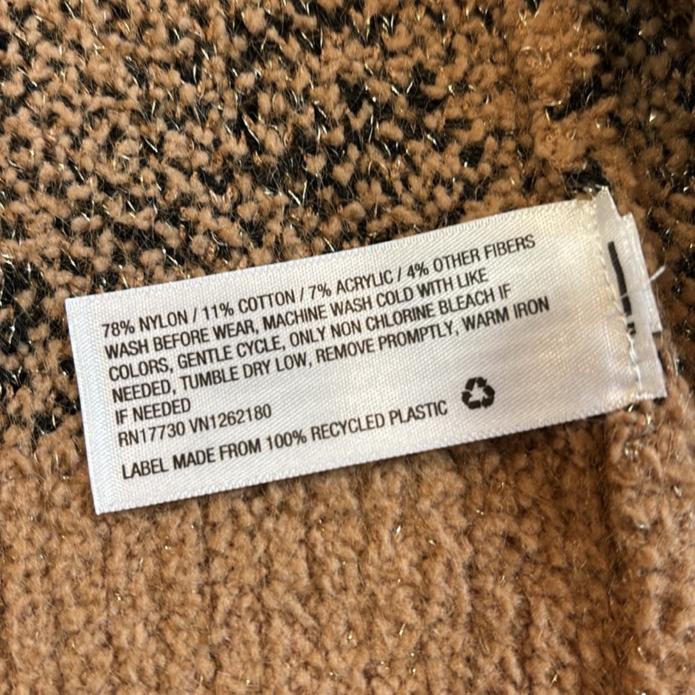 Cat & Jack 2t leopard open front cardigan - Picture 7 of 7